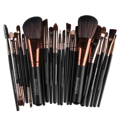 Cheap 22 Pieces Lip Brush Eye Brush Beauty Tools In Stock Wholesale Professional Makeup Brushes Set